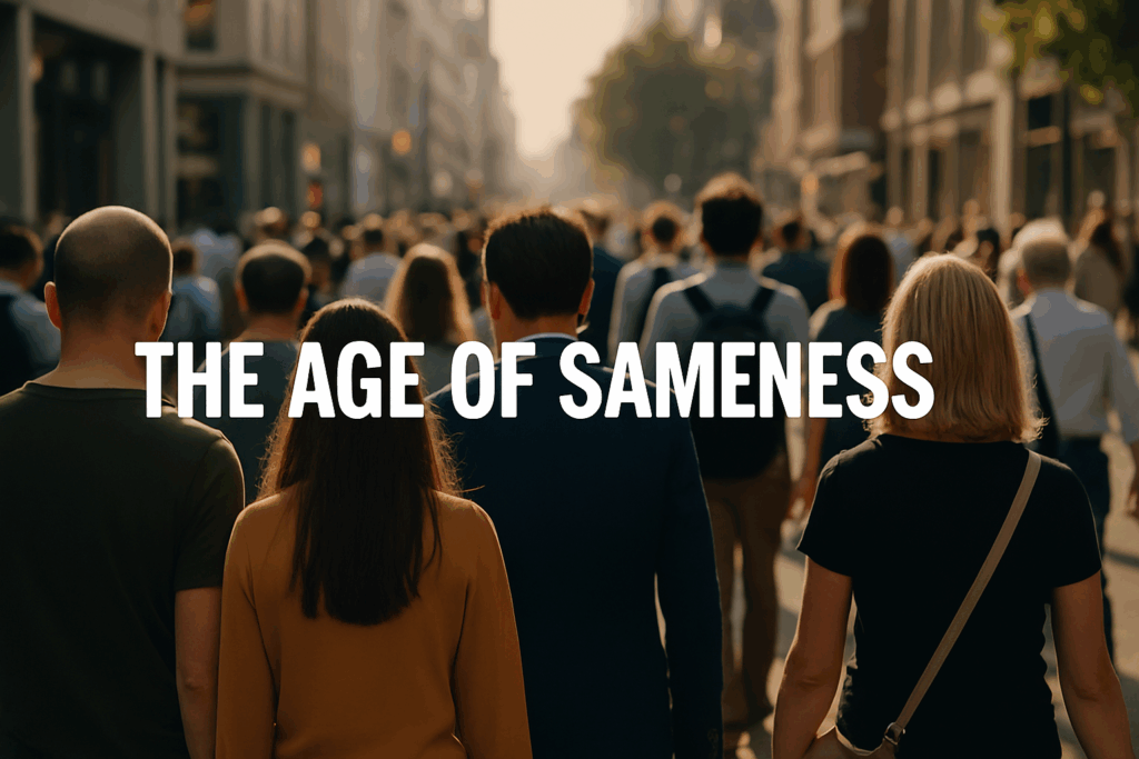 Launching The Age of Sameness Newsletter